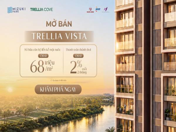 Trellia Vista - Khu đô thị Mizuki Park Trellia Vista - Khu đô thị Mizuki Park